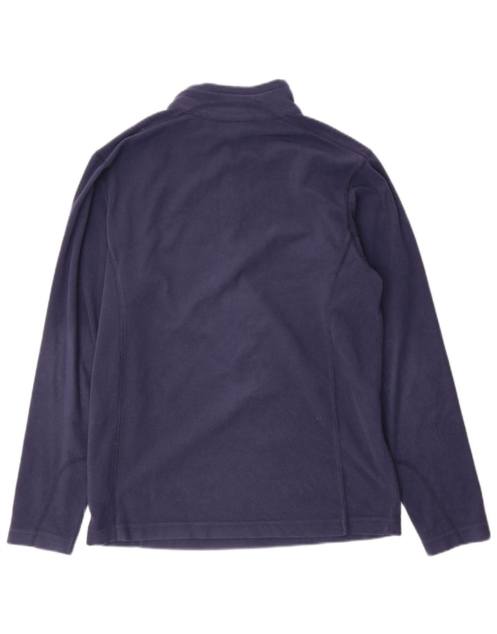 Columbia Herre lynlås hals Fleece Jumper lille marineblå polyester