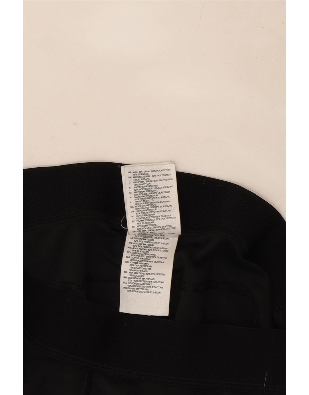 Adidas Graphic Leggings til kvinder UK 12/14 Medium Black Polyester