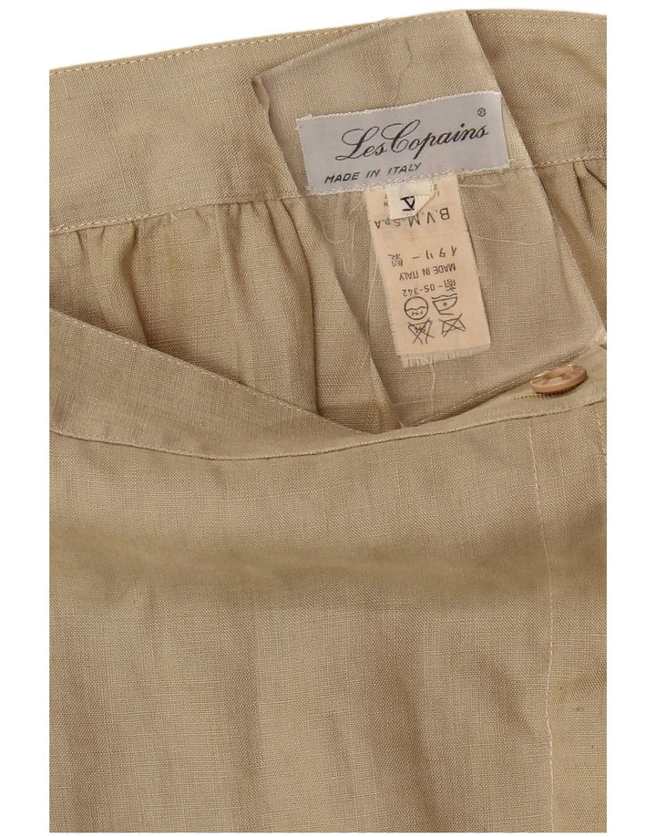 LES COPAINS Kvinder slå-om nederdel W27 Lille Grøn