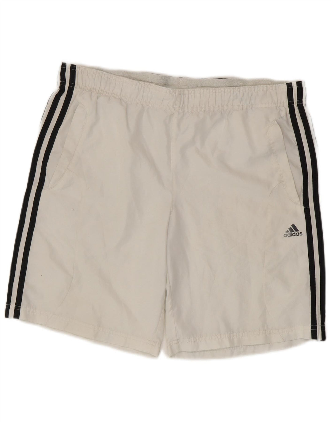 Adidas Herre Climacool Sports Shorts Medium White Colourblock Polyester