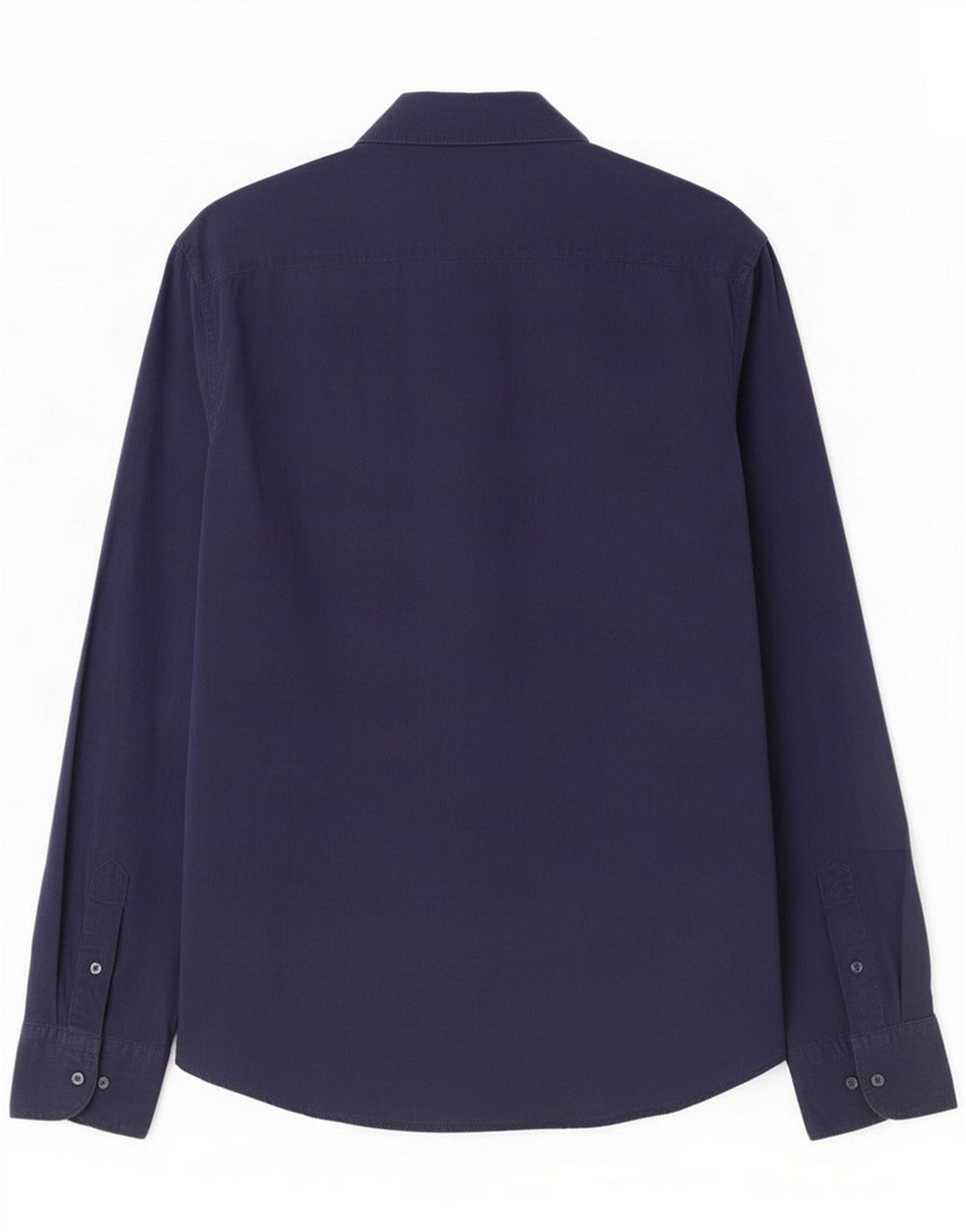 Massimo Dutti Herreskjorte XL Navy Blue Cotton