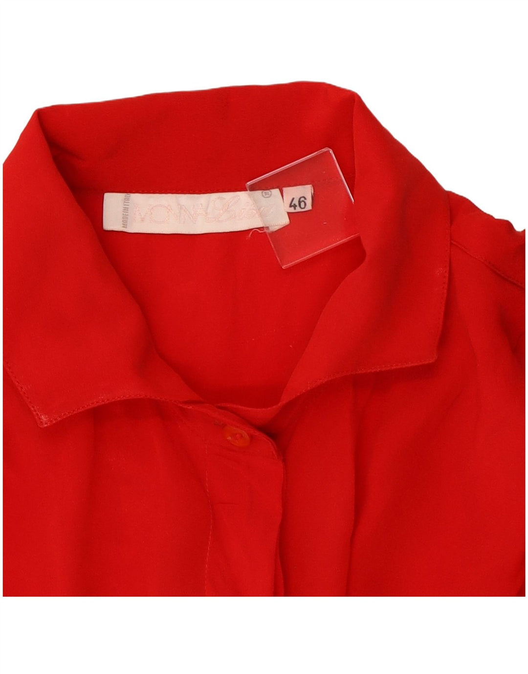 Vintage dameskjorte bluse IT 46 Large Red