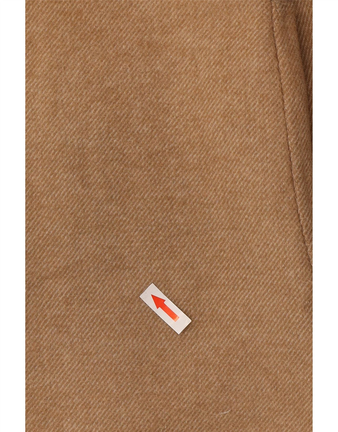 Zara Dame Oversized Overfrakke UK 14 Medium Beige Uld