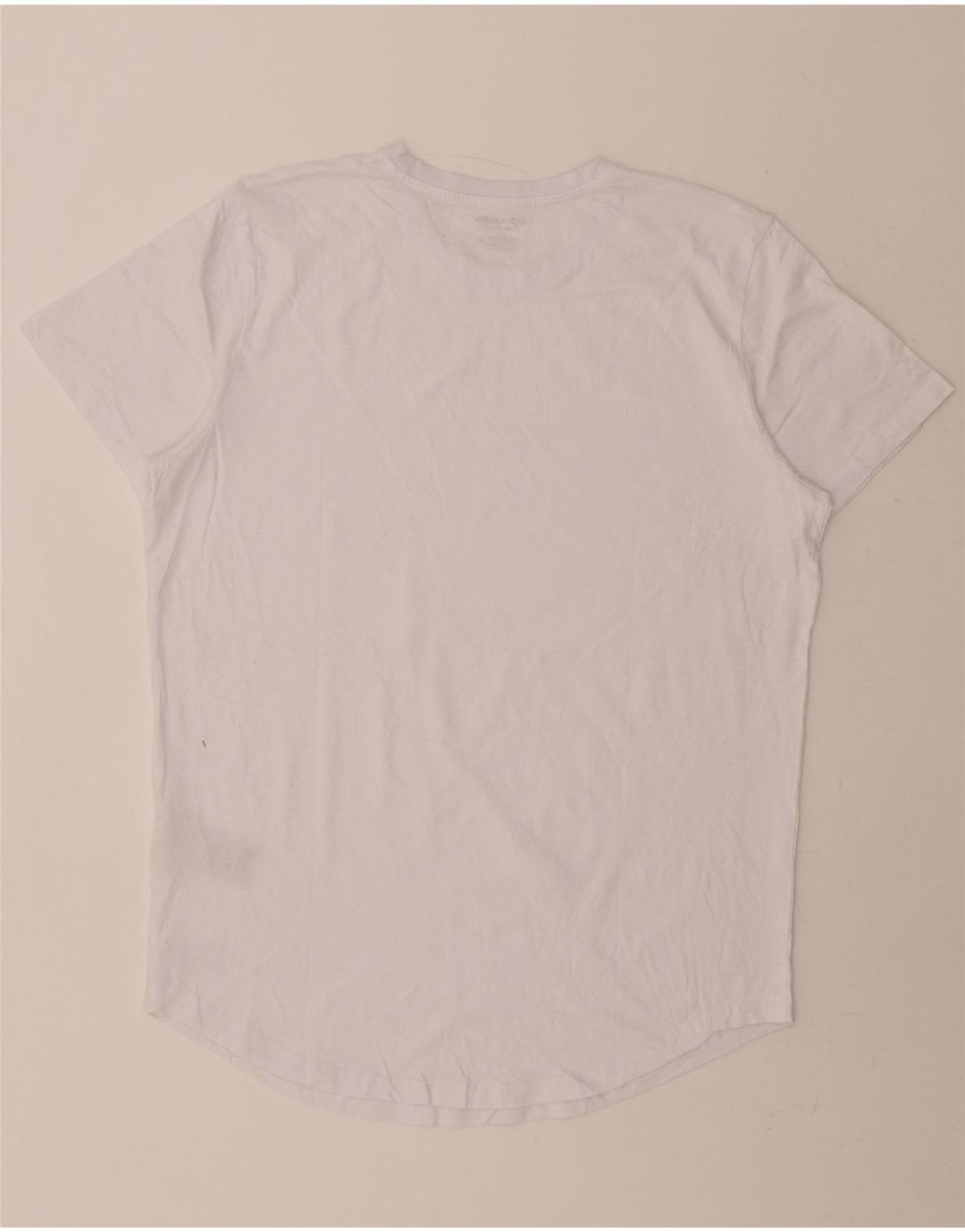 JACK & JONES Mens T-Shirt Top XL White Cotton Vintage Jack & Jones and Second-Hand Jack & Jones from Messina Hembry 