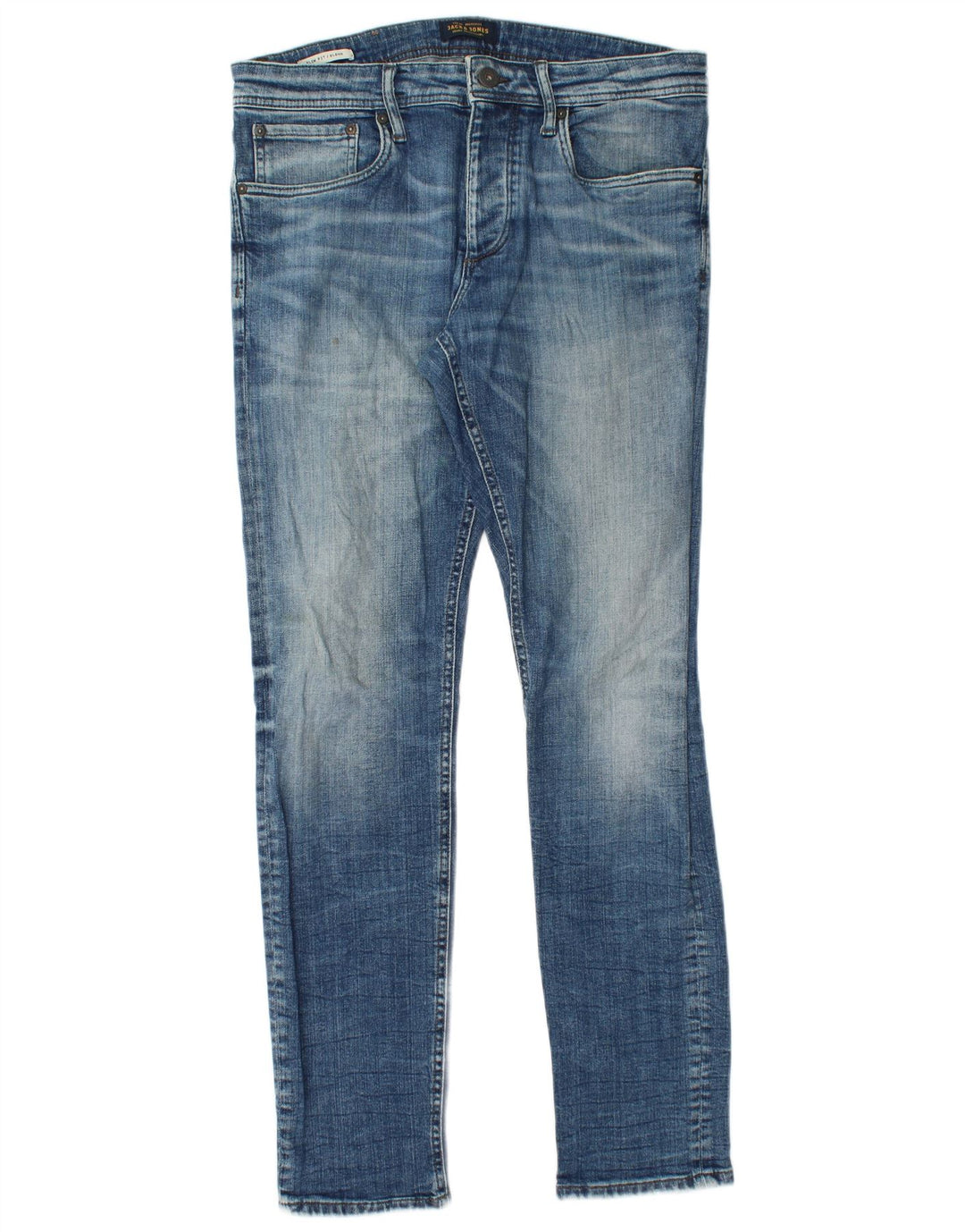 Jack & Jones Herre GLENN Slim Jeans W33 L32 Blå
