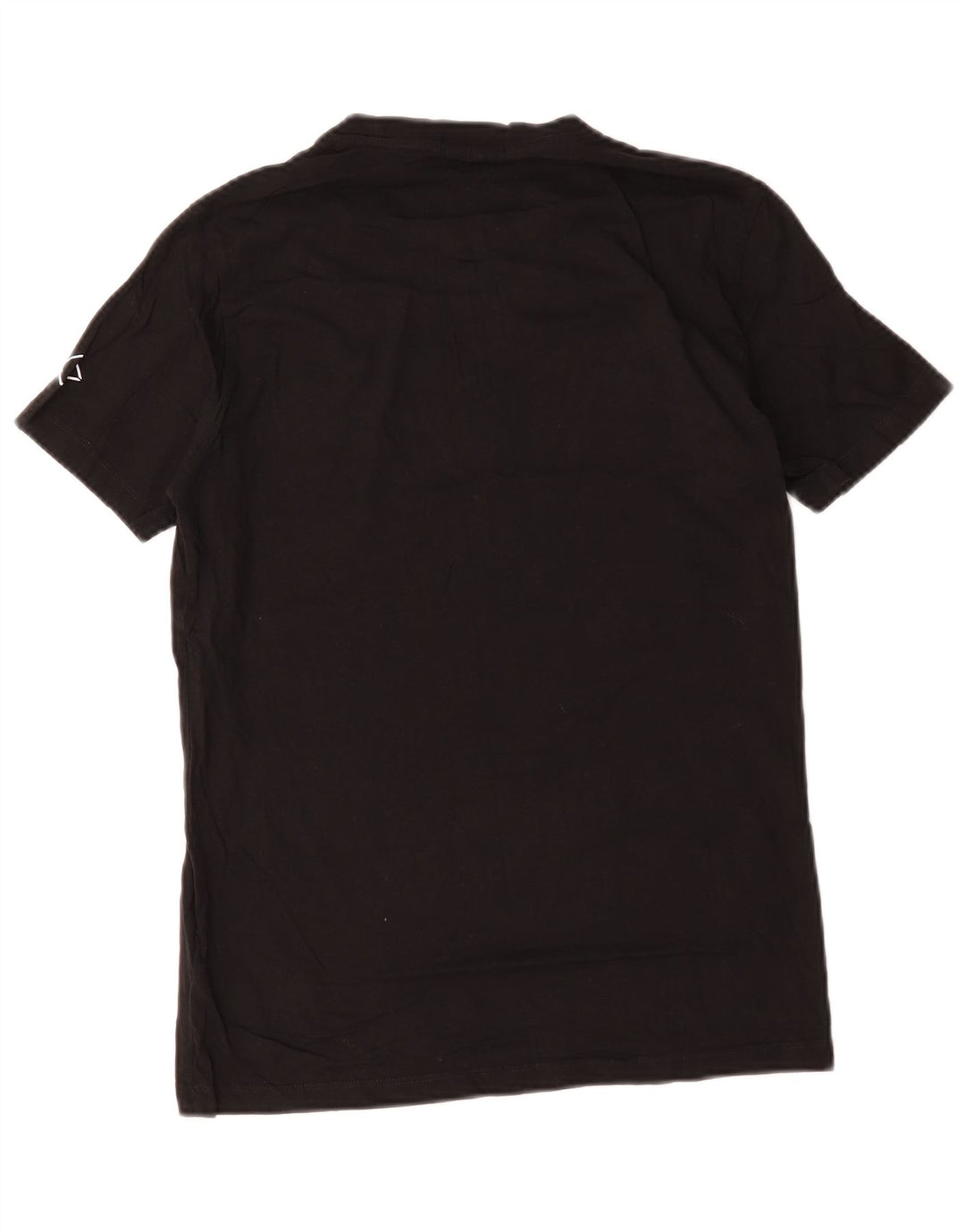 Replay Herre Grafisk T-Shirt Top Medium Sort Bomuld