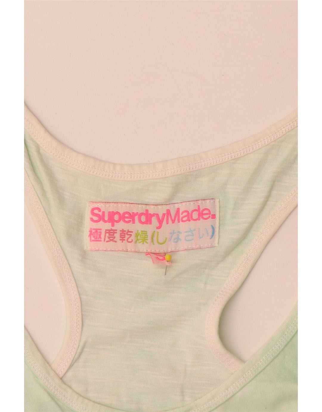 Superdry Grafisk T-shirt top til kvinder, UK 10 Small Multicolor Tie Dye