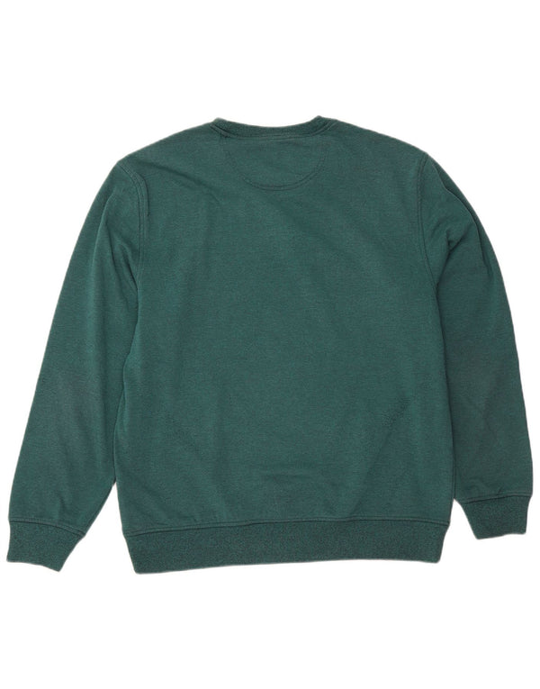IZOD Sweatshirt til mænd mellem grøn polyester