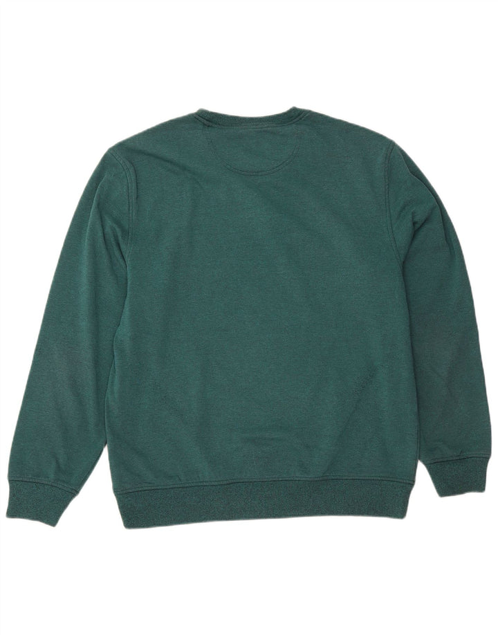 IZOD Sweatshirt til mænd mellem grøn polyester
