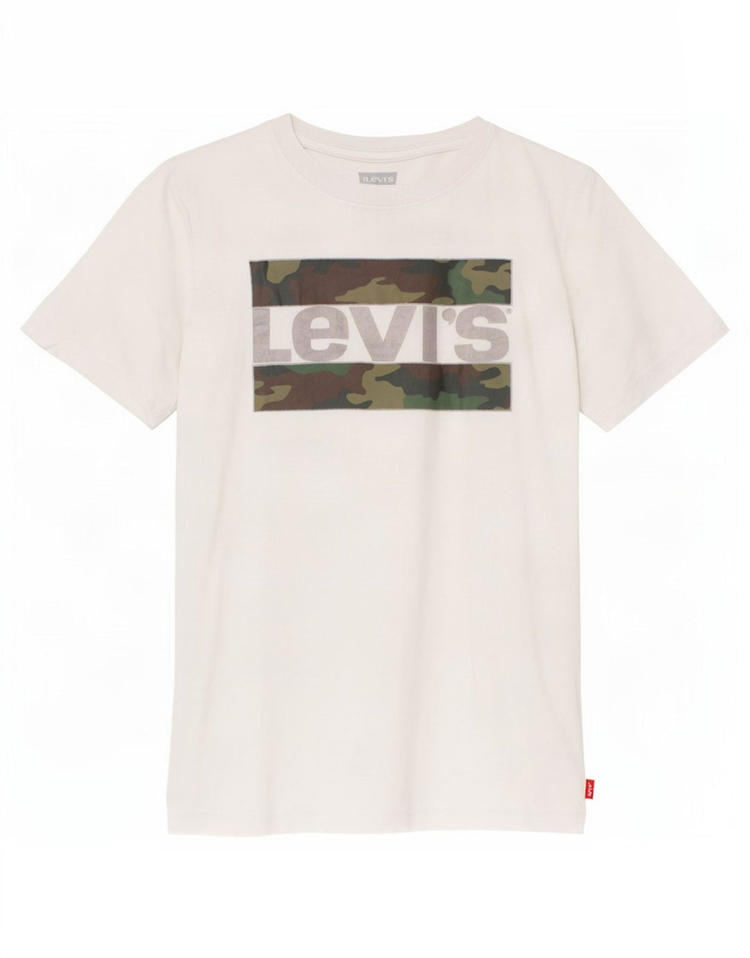 Levi's Boys Grafisk T-Shirt Top 13-14 År Hvid Bomuld
