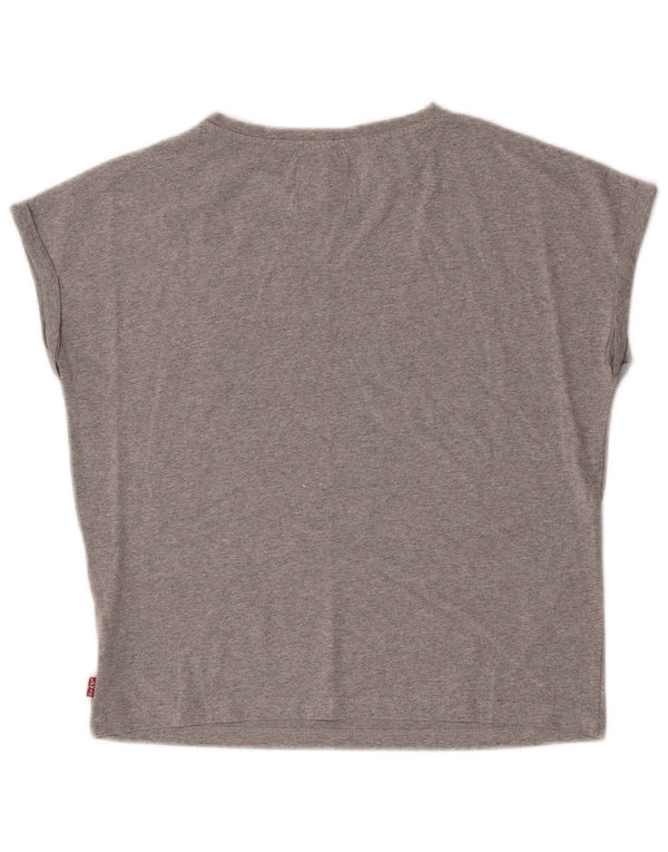 Levi's Girls Grafisk T-Shirt Top 13-14 År Grå Polyester