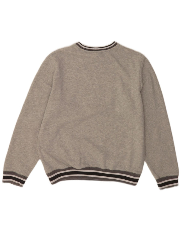 New Era Herre Raiders Grafisk Sweatshirt Jumper Medium Grå Stribet Bomuld