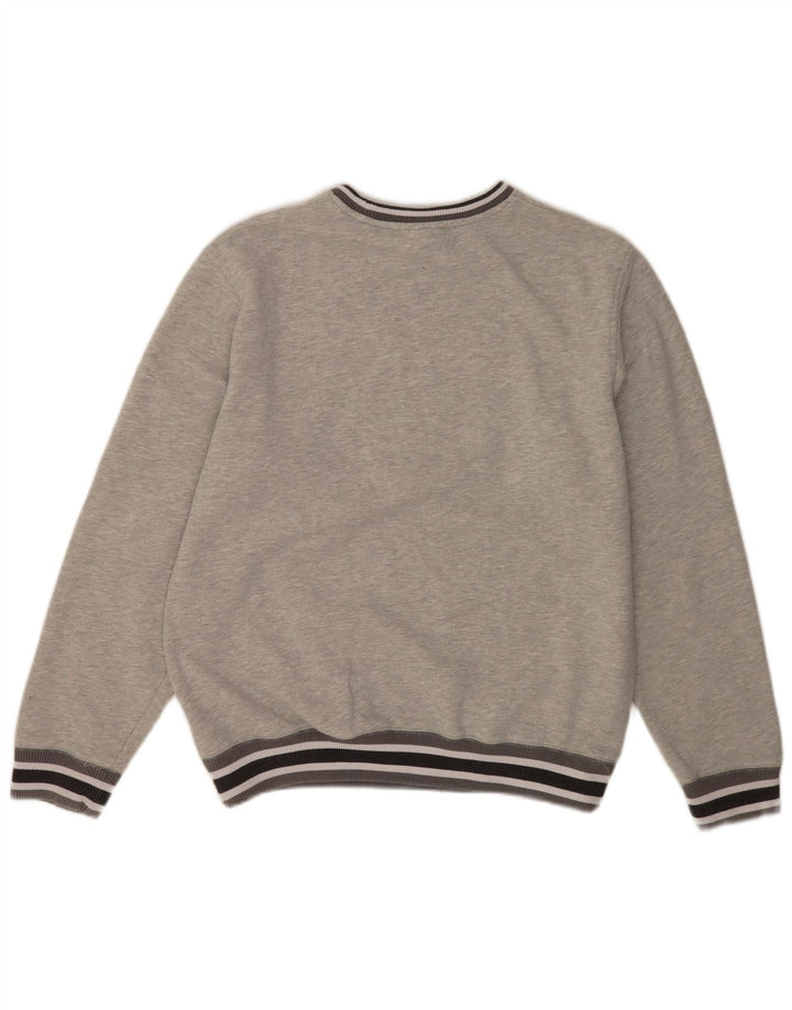 New Era Herre Raiders Grafisk Sweatshirt Jumper Medium Grå Stribet Bomuld