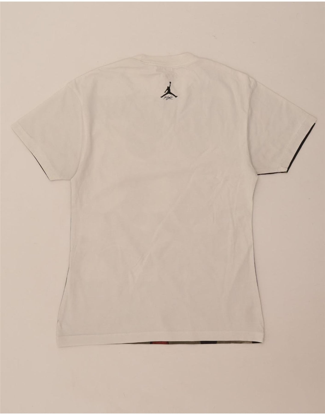 Jordan Herre Michael Jordan Grafisk T-Shirt Top Lille Hvid
