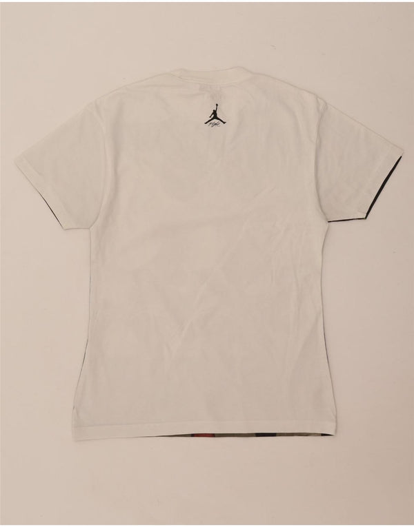Jordan Mens Michael Jordan Graphic T-Shirt Top Small White