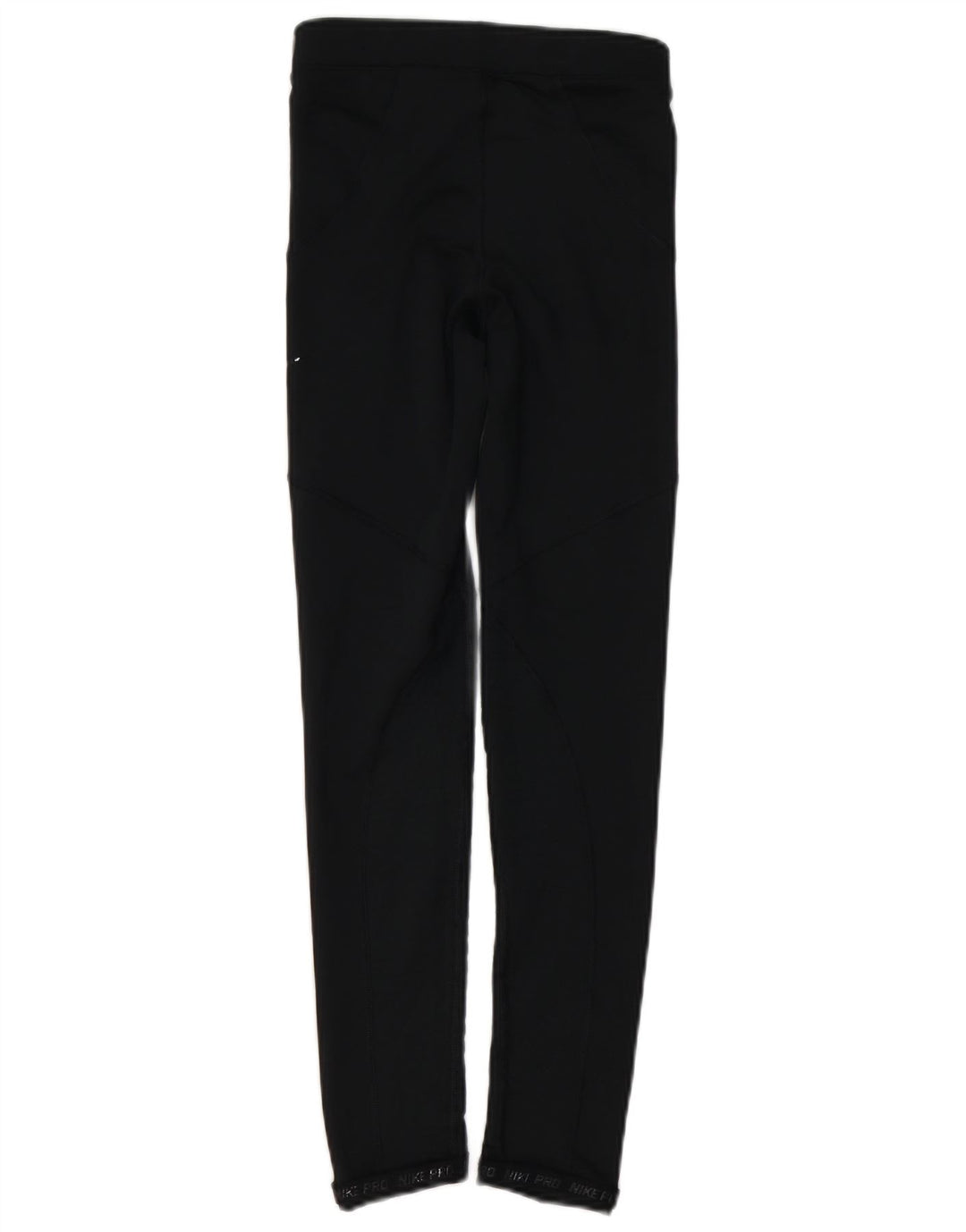 NIKE Grafiske Leggings til kvinder UK 4 XS Sort