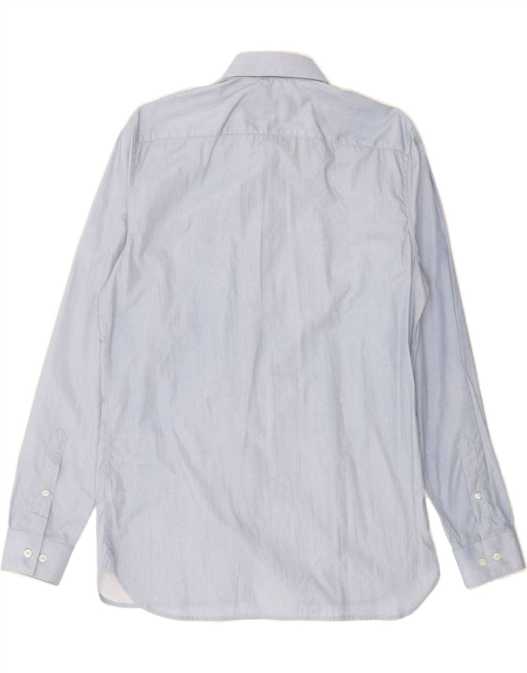 LACOSTE Mens Slim Fit Shirt Size 41 Large Blue Cotton Vintage Lacoste and Second-Hand Lacoste from Messina Hembry 