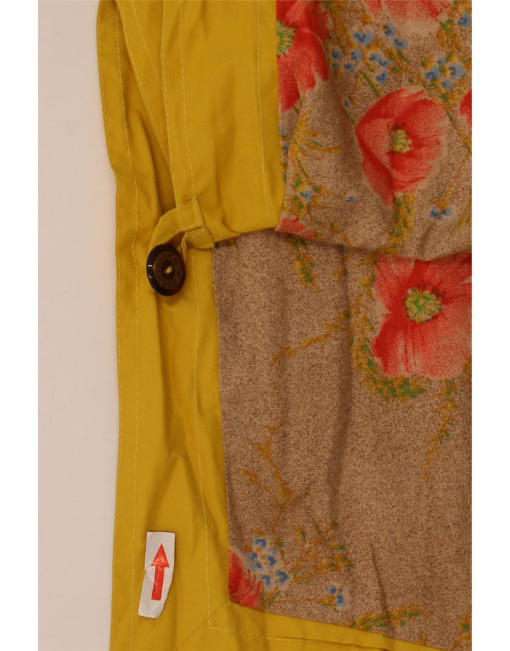 Penny Black Womens Oversized Utility Jacket IT 42 Medium Yellow Cotton