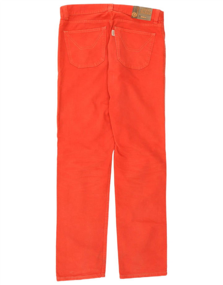 Jeckerson Herre Regular Fit Straight Jeans W36 L33 Rød Bomuld