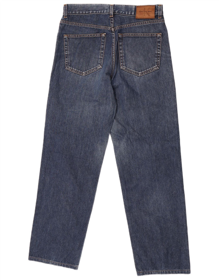 Calvin Klein Straight Jeans til mænd W31 L30 Blå