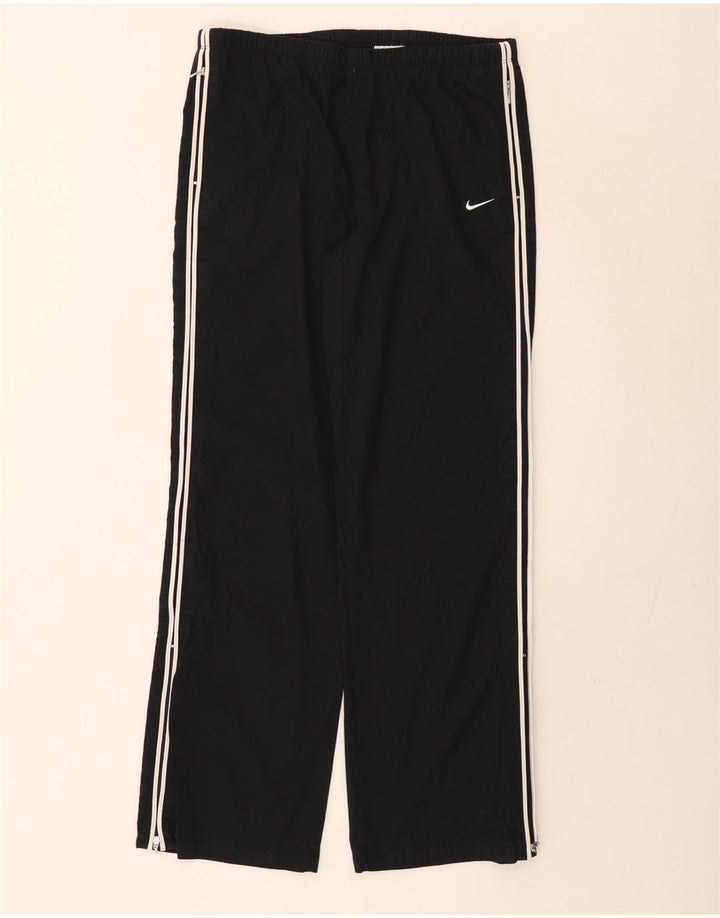 Nike træningsdragtsbukser til kvinder UK 8/10 Small Black Polyester