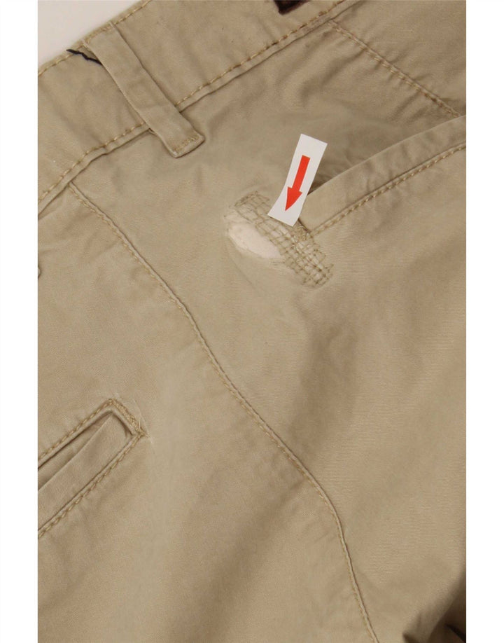 Zara Herre Slim Chino Bukser EU 40 Medium W34 L32 Beige