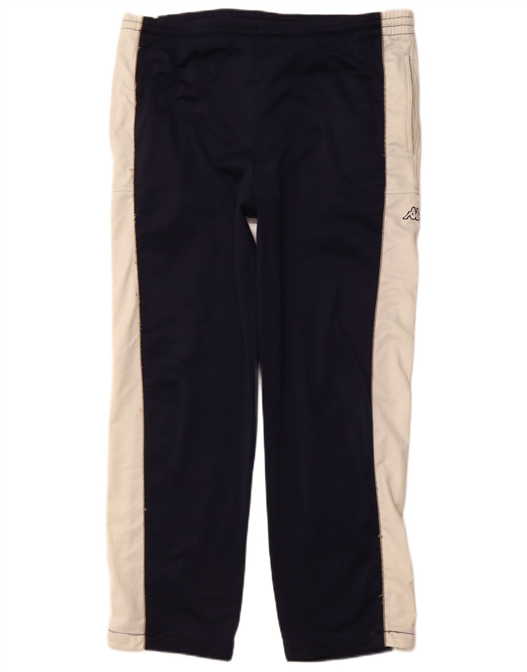 KAPPA Træningsdragt bukser til mænd Large Navy Blue Colourblock Polyester