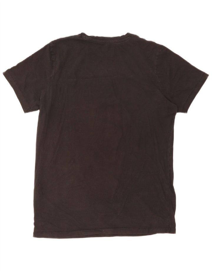 Jack & Jones Herre grafisk T-shirt Top Medium Sort Bomuld