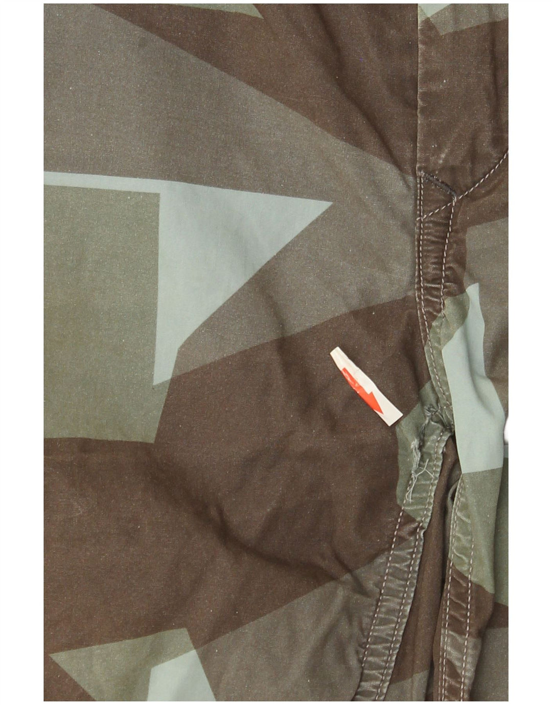 Replay Herre Chino Shorts W30 Medium Flerfarvet geometrisk bomuld