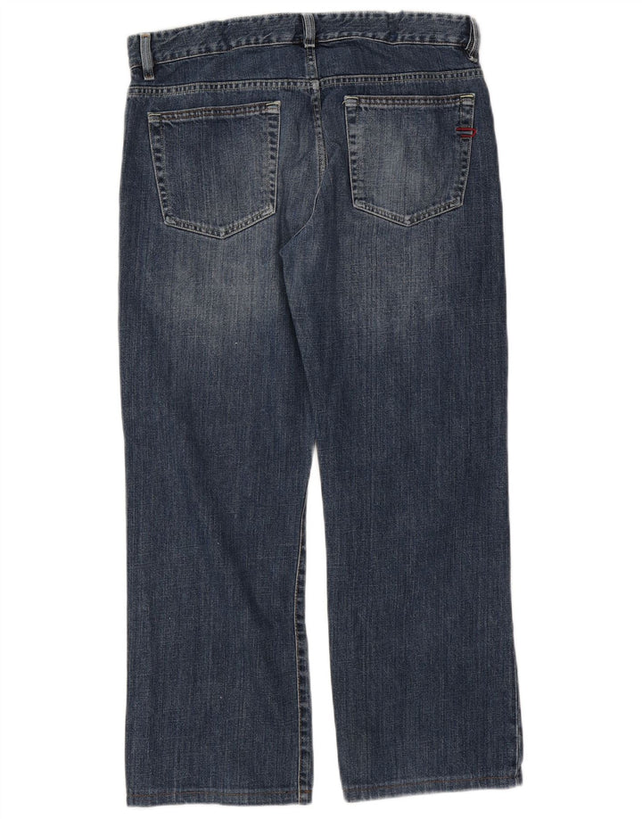 Diesel Dame Straight Jeans W36 L27 Blå Bomuld