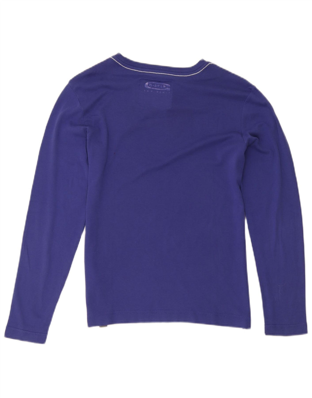 G-Star Boys 3301 grafisk top langærmet 13-14 år medium marineblå