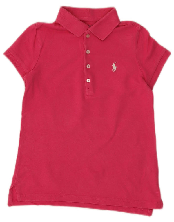 Polo Ralph Lauren Pigeskjorte 6-7 år Lille Pink Bomuld