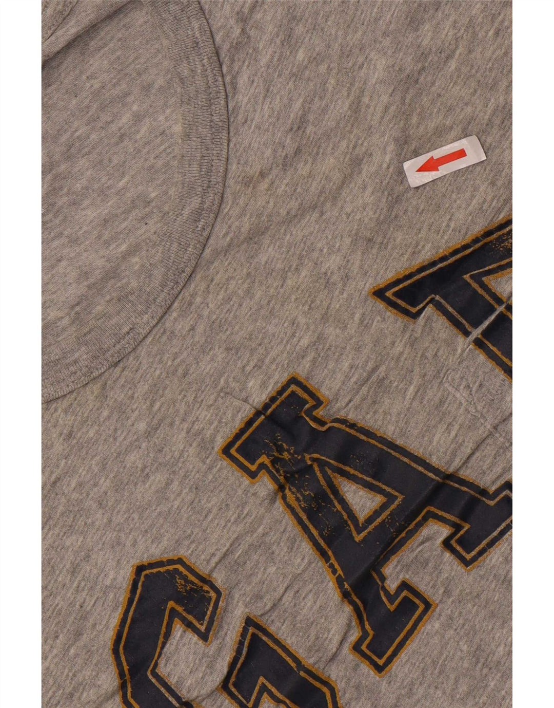 Gap Herre Grafisk T-Shirt Top Stor Grå