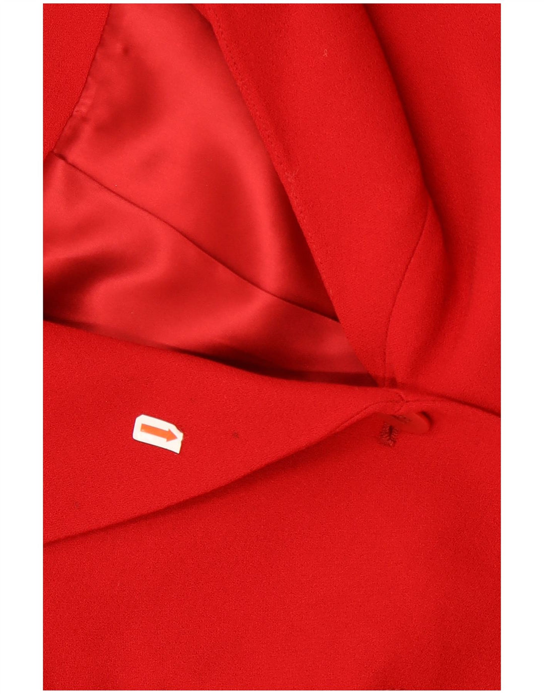 Karen Millen Dame 3-knaps blazerjakke UK 12 Medium Rød Uld