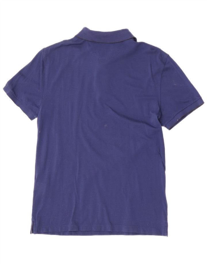 Hackett Herre Slim Fit Polo Shirt Medium Blue Bomuld