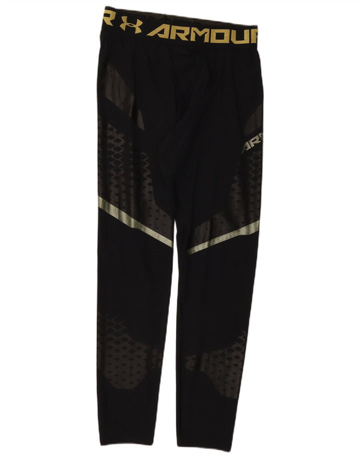 Under Armour Grafiske Leggings til mænd Lille sort farveblok
