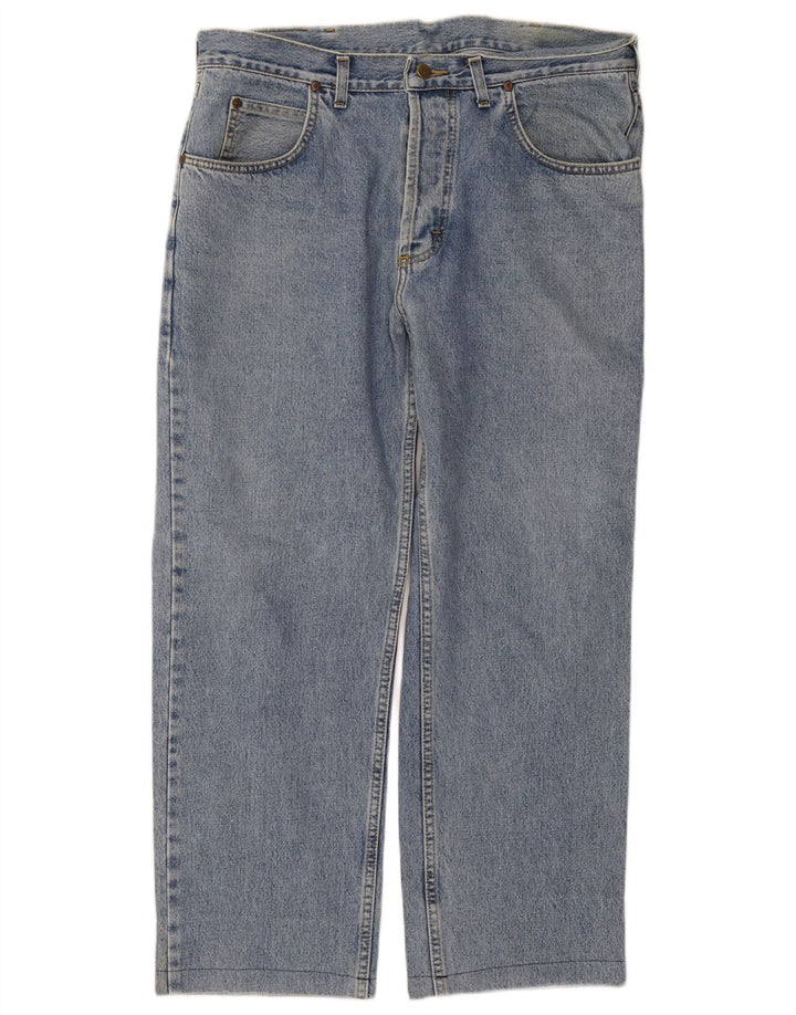 Lee Herre Chicago Straight Jeans W38 L27 Blå Bomuld