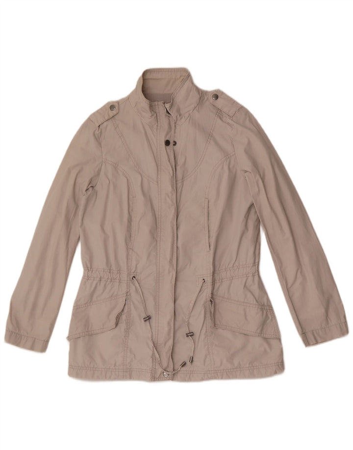 Zara Military Jacket til kvinder UK 10 Small Off White