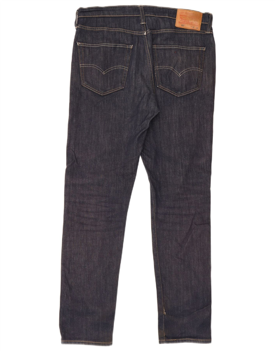 Levi's herre 522 lige jeans W32 L32 marineblå bomuld