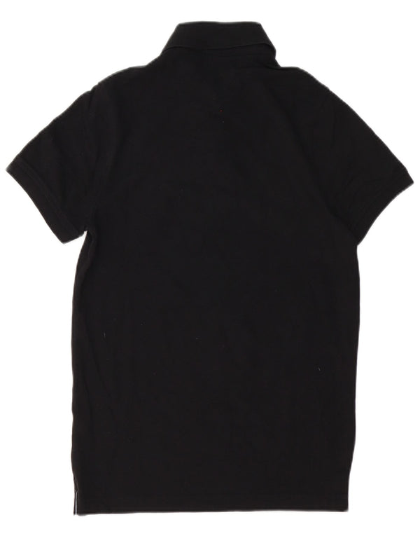 Tommy Hilfiger Herre Slim Fit Polo Shirt XS Sort Bomuld