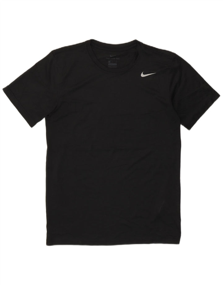 Nike herre Dri Fit T-shirt top lille sort polyester