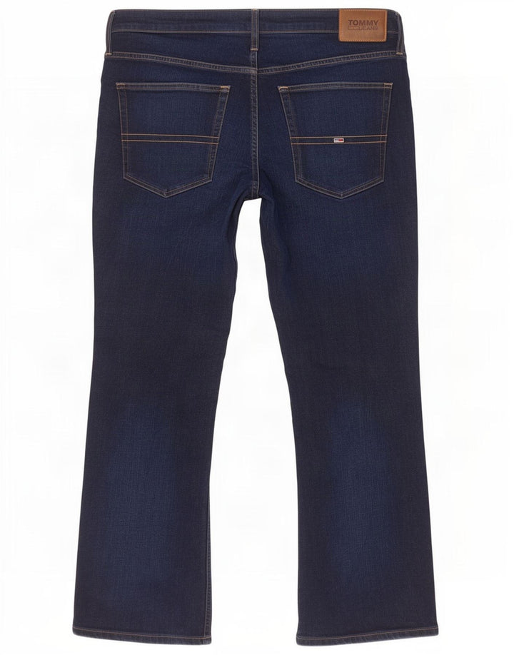 Tommy Hilfiger Dame Ryan Regular Bootcut Jeans W38 L30 Marineblå Bomuld