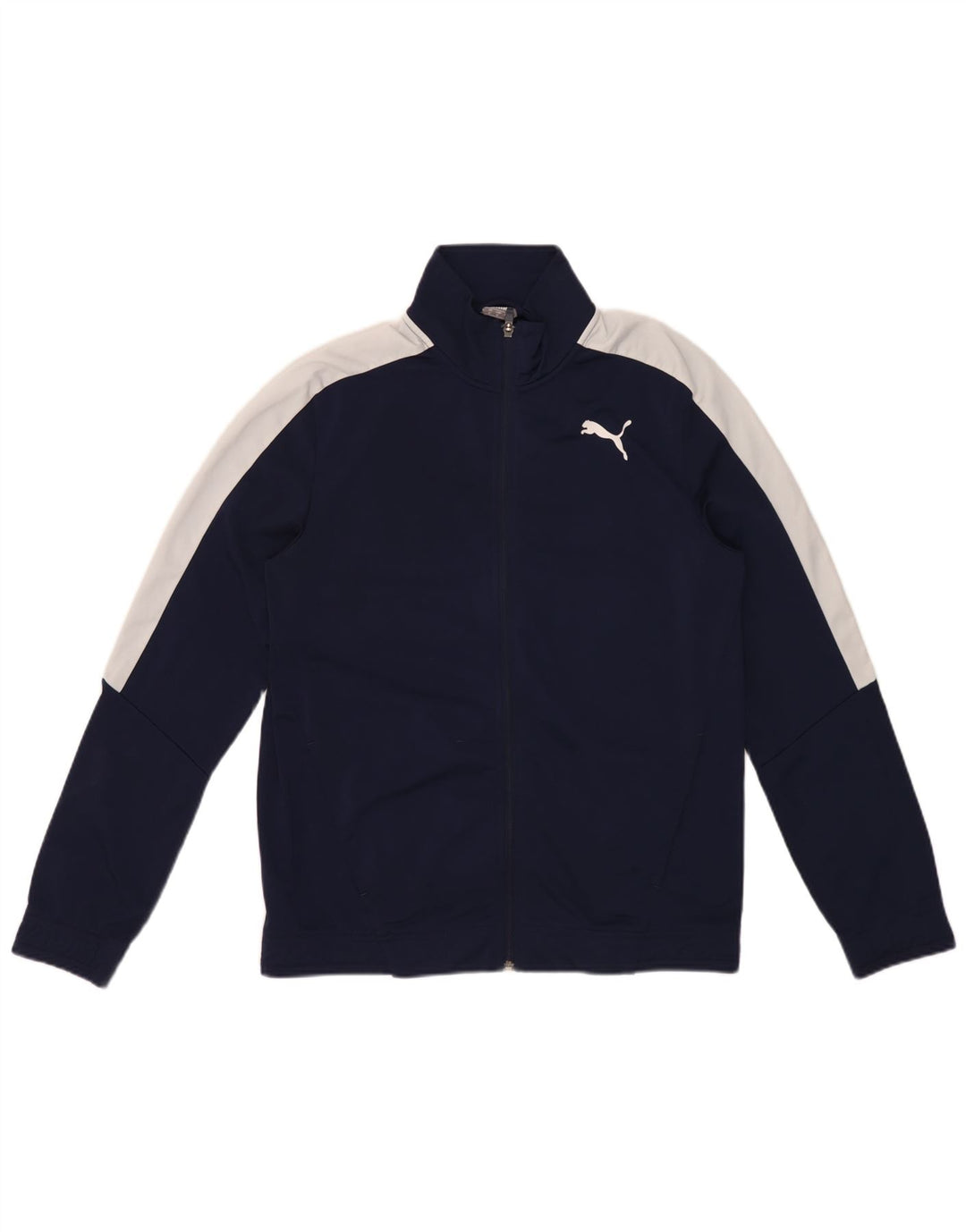 Puma Træningsdragt til mænd Topjakke Medium Marineblå Colourblock Polyester