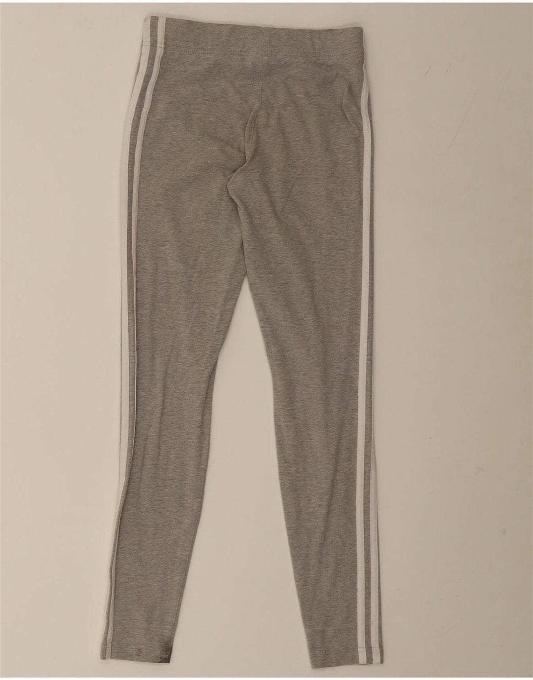 Adidas Pige Leggings 13-14 År Grå Bomuld