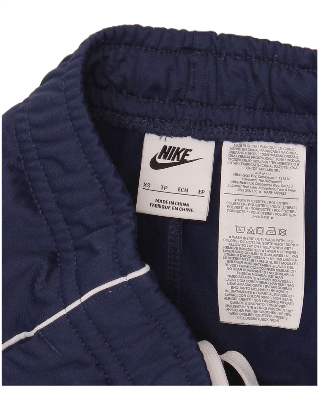 Nike Træningsdragt bukser til mænd Jogger XS Marineblå polyester