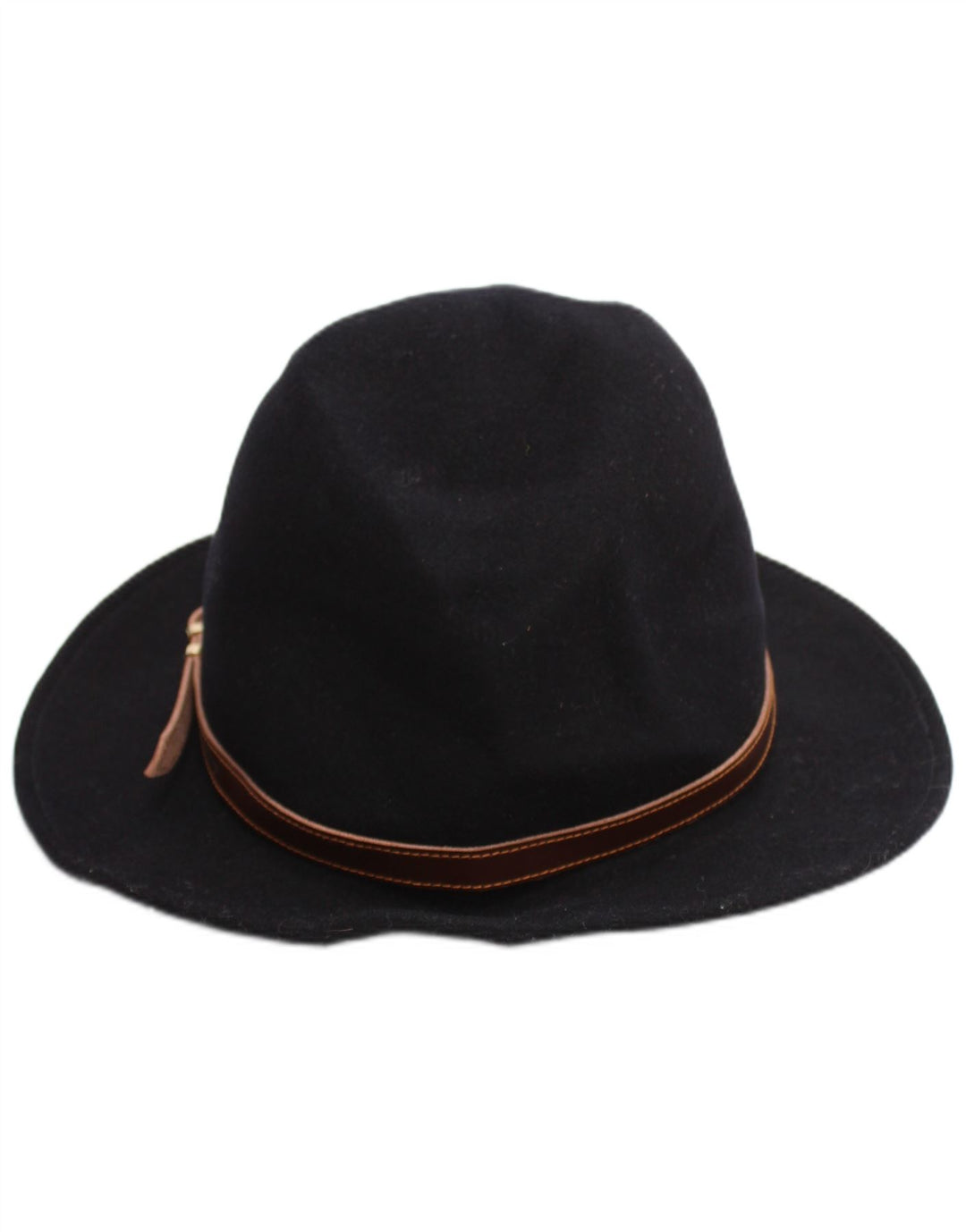 P.G.Field Fedora Hat til mænd Stor marineblå uld