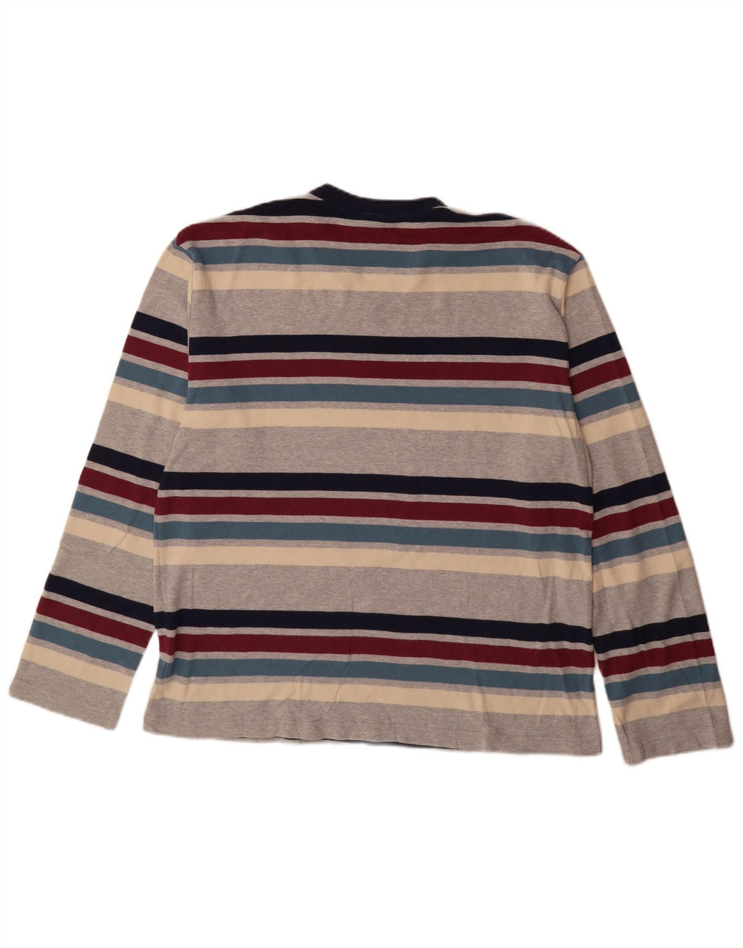 Fila Herre Top Langærmet XL Flerfarvet Stribet Bomuld