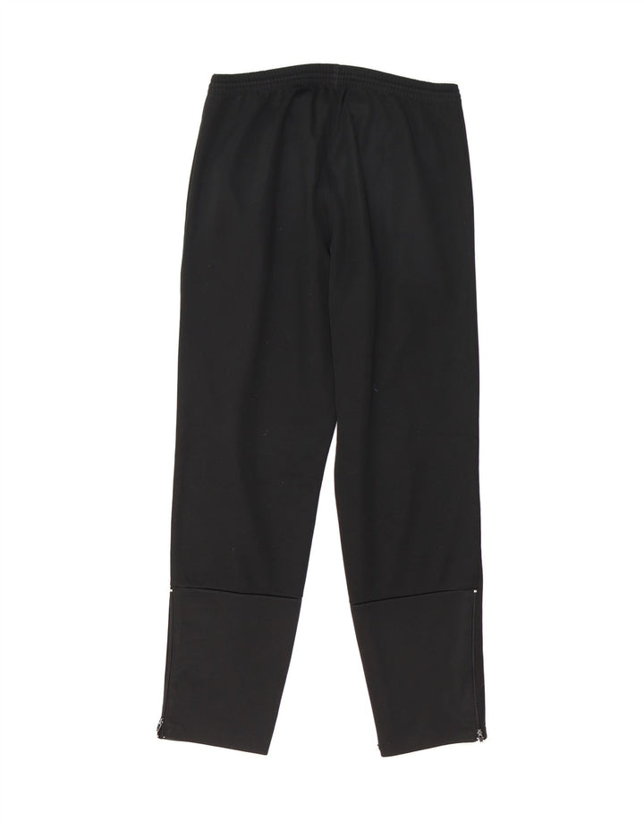 ERREA Womens Graphic Tracksuit Trousers Medium  Black Polyester Vintage Errea and Second-Hand Errea from Messina Hembry 