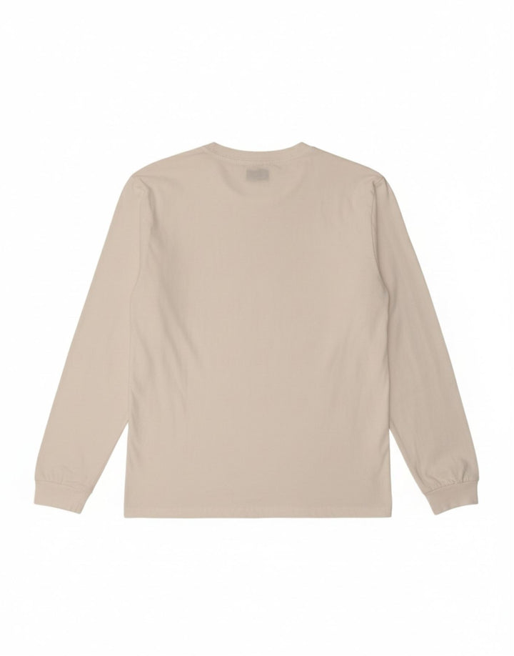 CHAMPION Mens Graphic Top Long Sleeve 2XL White Cotton