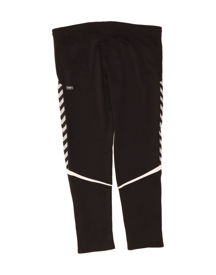 HUMMEL Mens Tracksuit Trousers Medium  Black Vintage Hummel and Second-Hand Hummel from Messina Hembry 